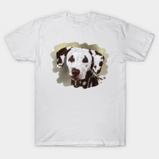 Dalmatian Painting T-Shirt